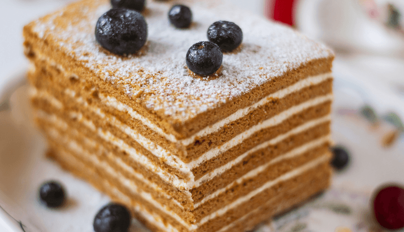 Honey cake layers